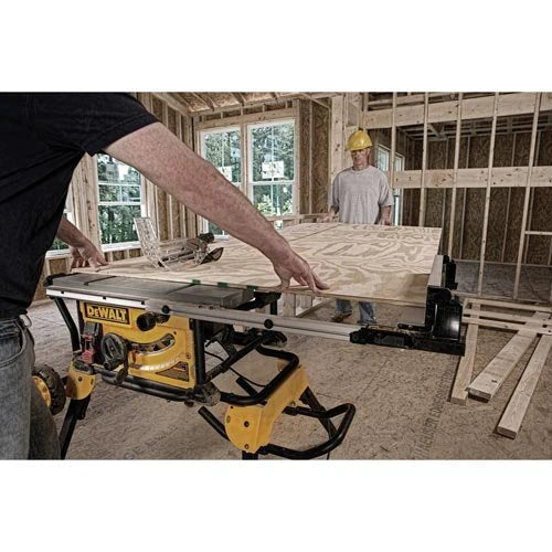10 Inch Table Saw, 32-1/2 Inch Rip Capacity, 15 Amp Motor, With Rolling